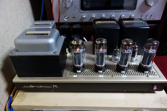 オーディオ機器 アンプ LUXMAN MQ70の改造アンプ製作記その３ - ６０歳から自作真空管アンプ