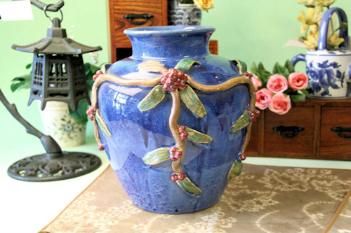 立体装飾花瓶