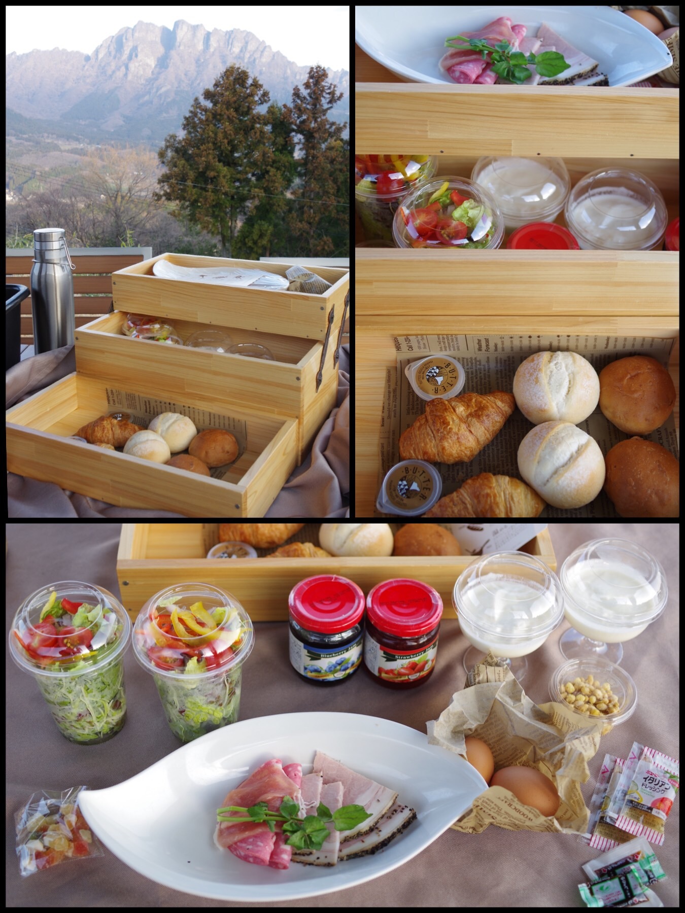 妙義山グリーンホテル&テラス グランピング 朝食