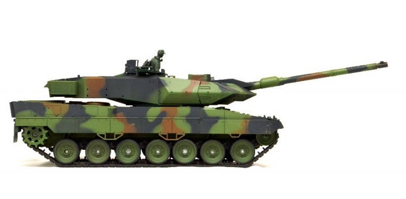 TK-6.0 ユニット搭載の、ヘンロン 1⁄16 レオパルト 2 戦車は？ - 艦船プラモと小さなドローンが好き！